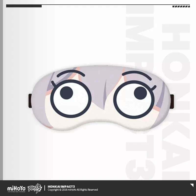 miHoYo Official Game Honkai Impact 3 Theme Sleep Blackout Eye Mask THERESA ELYSIA Red Kite Anime Accessory Cosplay Christmas