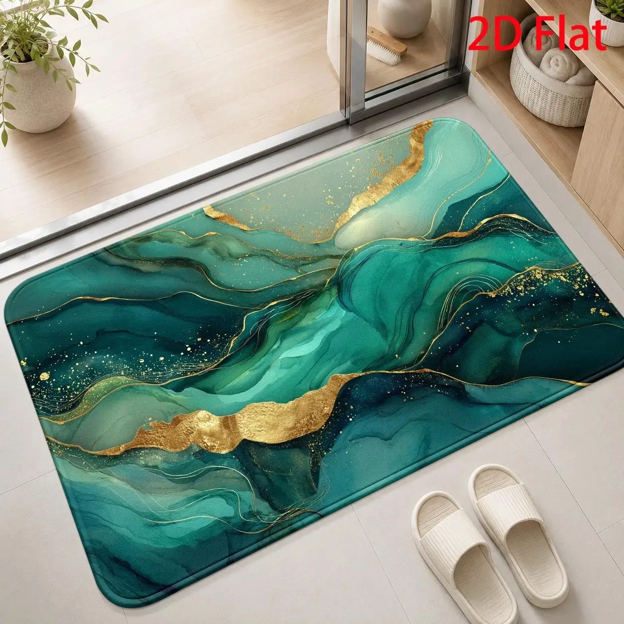 Leopard Print Welcome Script Modern Rug For Contemporary Entrance Stylish Greeting Doormat Design
