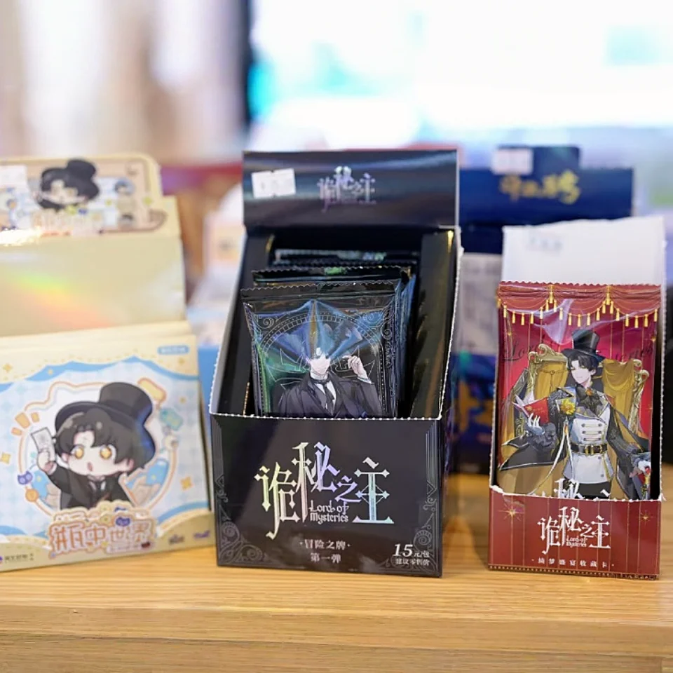 Collection de cartes de la série Lord of Mysteries Year Shadow Resurrected, cartes de jeu exquises, cadeau, boîte originale