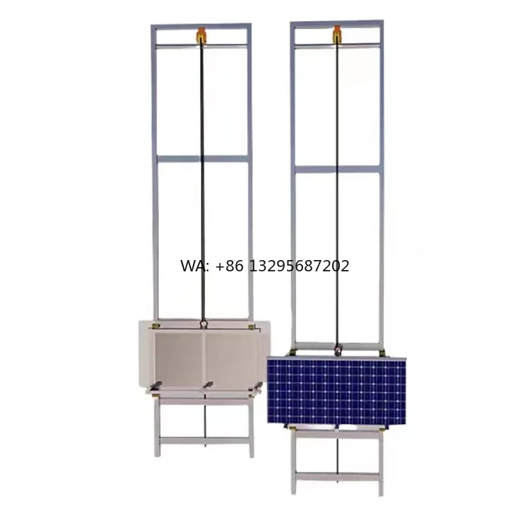 

Cheap Price Self Lifting Equipment Pv Solar Panel Installation Install Lift Elevator for Roofing