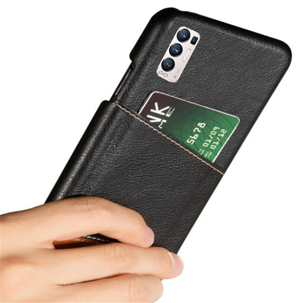Роскошный чехол для OPPO Find X3 Neo, чехол с слотом для карты, чехол из искусственной кожи со смешанным сращиванием для OPPO Find X3 Neo 5G 6,55 дюйма Capa Fin X3 X 3