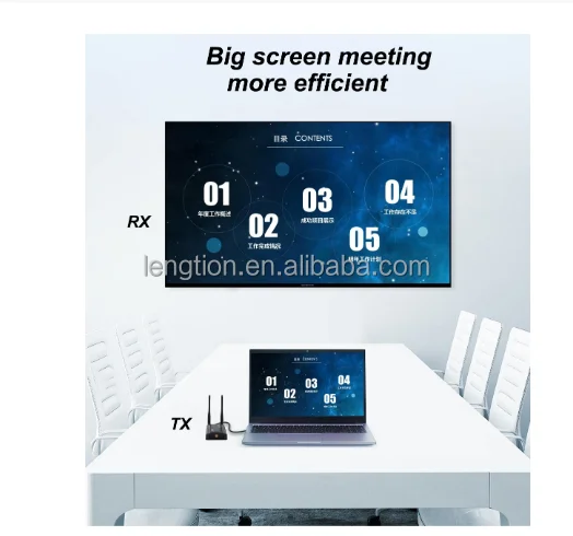 200 Meters Wireless High Definition Multimedia Video Transmitter Receiver Display Adapter