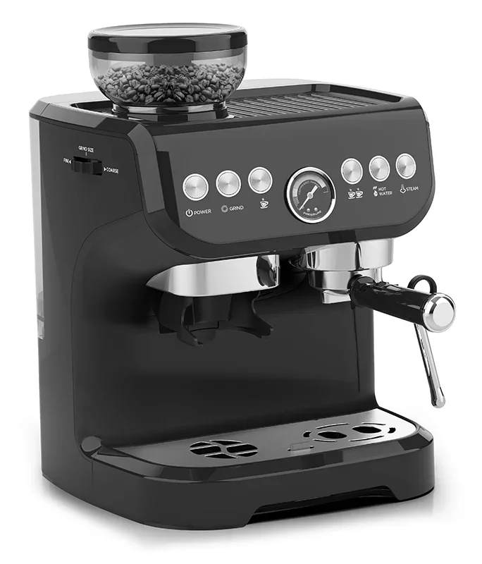 Wholesale Factory Price Italian 15 Bar Pressure Semi-Automatic Espresso Coffee Machine commercial