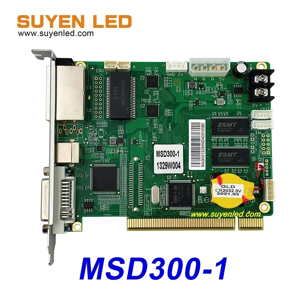 Best Price NovaStar MSD300-1 Full Color Synchronous LED Sender Sending Card（Upgraded Version of MSD300）