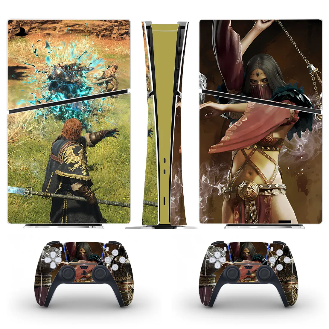 Dragon's Dogma PS5 Slim Digital Skin Sticker Protector Decal Cover for Console Controller PS5 Slim Sticker Vinyl