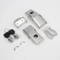 Trunk Spare Parts Upper Lower Covers Foot Hinges Backrest Stainless Steel Lock Sealing Reflective Sticker Tail Box Accessories