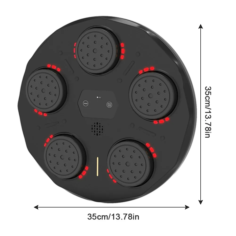 Smart Bluetooth Music Boxing Machine for Adults Hanging Wall Target Boxing Machine Noise Reduction Sports Fitness Boxing Trainer