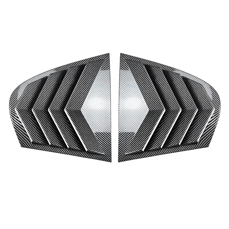 

Крышка заднего стекла автомобиля, накладка на жалюзи, боковая вентиляционная накладка для BMW 5 серии E60 2004-2010, замена углеродного волокна