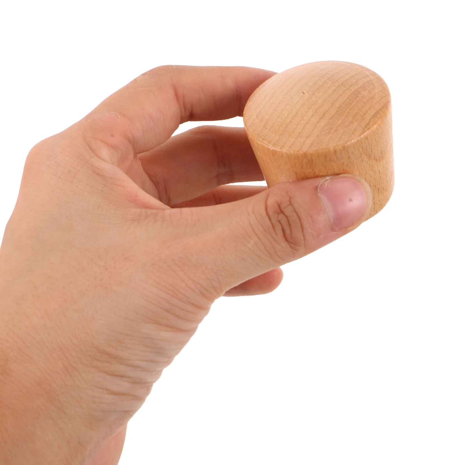 

8Pcs Beech Wood Pot Lid Knobs Universal Replacement Pan Cover Handle Heat Resistant Kitchen Cookware Lid Grip Accessory Secure