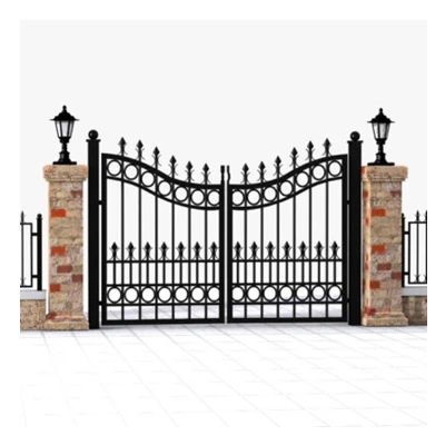 

Golden Supplier Iron Gate Sliding Small Iron Gate Designs Wrought Iron Gate