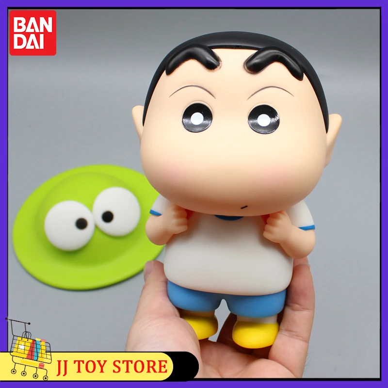 18cm Anime Crayon Shin Chan Cartoon Character Nohara Shinnosuke Cute Doll Pvc Desktop Collection Decoration Toy For Children