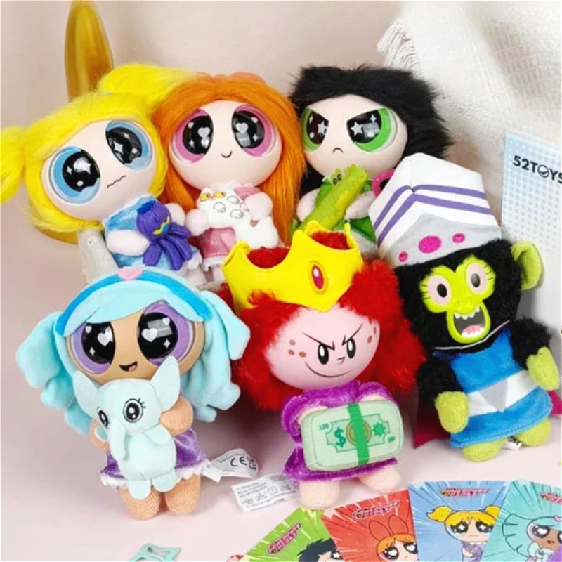 52TOYS The Powerpuff Girls: Серия «Доброе утро, Таунсвилл» — Сюрприз-бокс, подвеска-брелок, коллекционная игрушка, модный подарок