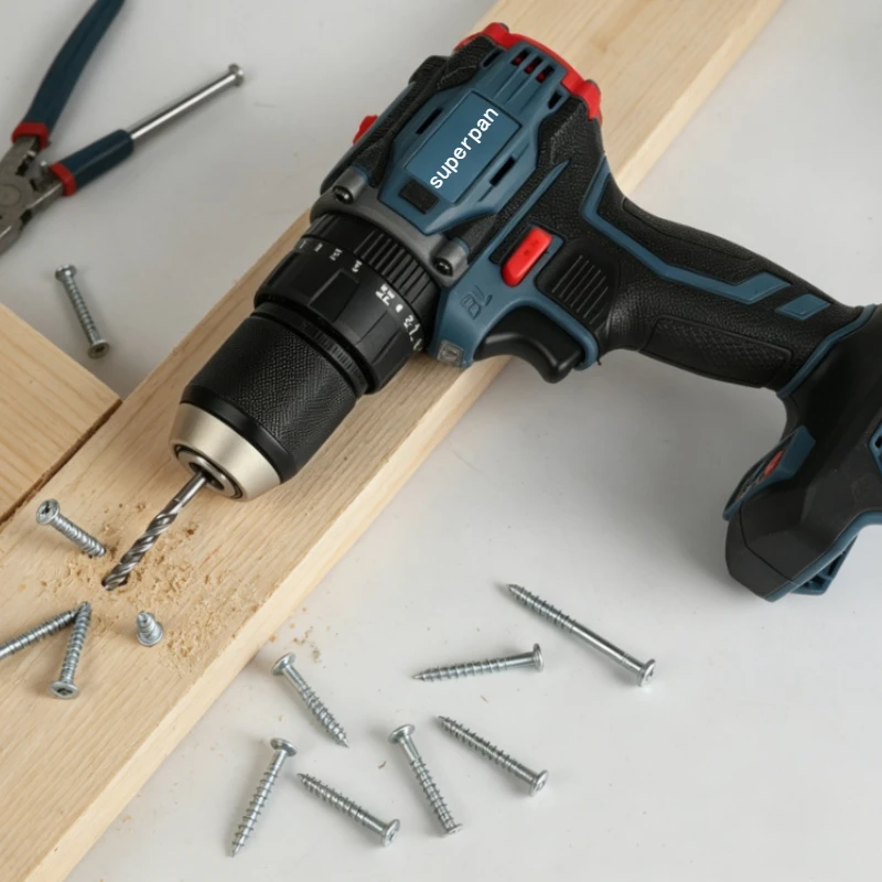 

Brushless Cordless Drill Driver 60Nm, SuperPan 0-1700RPM High Speed, Fits DeWalt/Makita/Milwaukee Battery, Only Tool