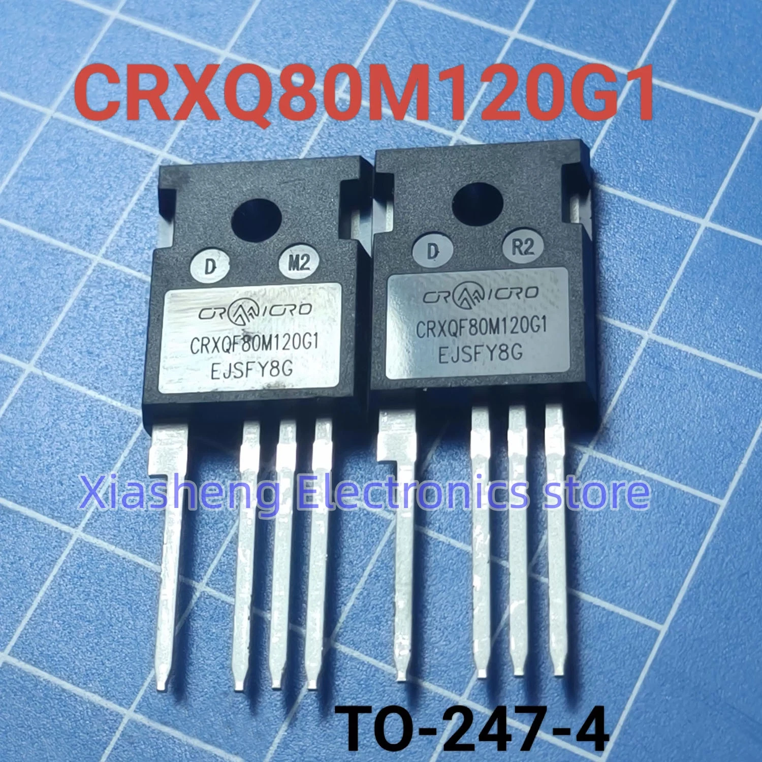 

New Original 2Pcs CRXQF80M120G1 TO-247-4 1200V 36A Silicon Carbide MOSFET Transistor In Stock Good Quality
