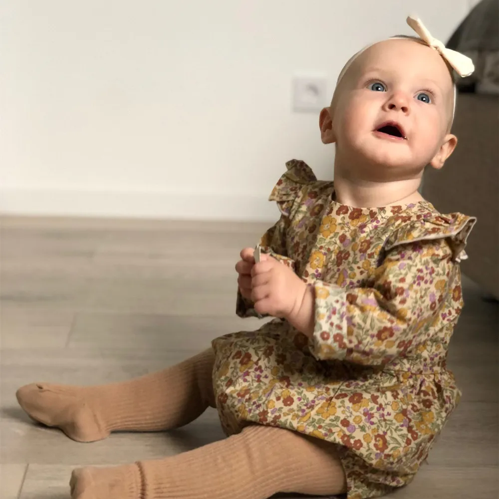 Baby Mädchen Body Long Sleeve Romper Overalls Sommer einteiliges Neue Mode 100% Bio-baumwolle Neugeborenen Baby Mädchen Kleidung 0-24M