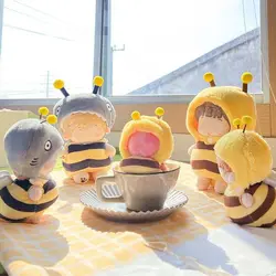 10cm/15cm/20cm/40cm Doll Clothes Replacement Outfit Doll Accessories Cartoon Bee Jumpsuit Playing House Photo Props