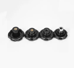 1Pcs M8-M12 Bakelite Round Corrugated Handwheel Machine Tool Handle Six-Star Wave Wheel Hand Tighten Nuts CNC 3D Printer