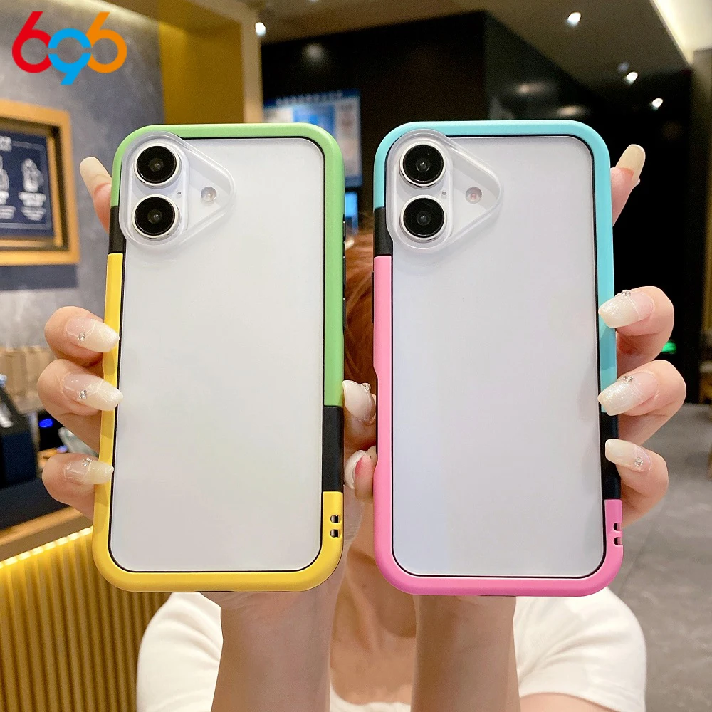 마그네틱 휴대폰 케이스용 탈착식 백보드, 아이폰 16, 15, 14, 13, 12 프로 맥스 플러스, XR 무선 충전, 소프트 테두리 보호