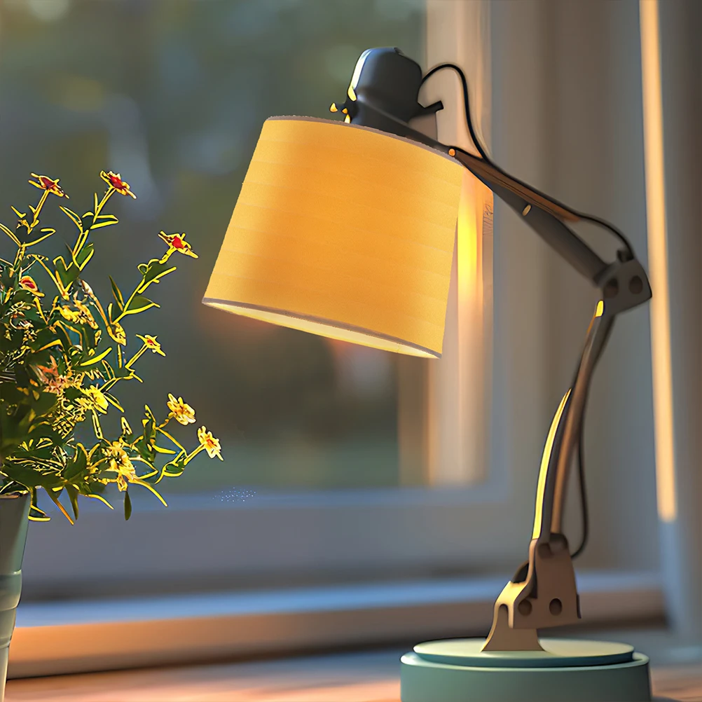 

2Pcs Self Adhesive Cloth Edging for Lamp Shades Meticulously Crafted Enhance Space Quality Warm Cozy Atmosphere for Comfortable