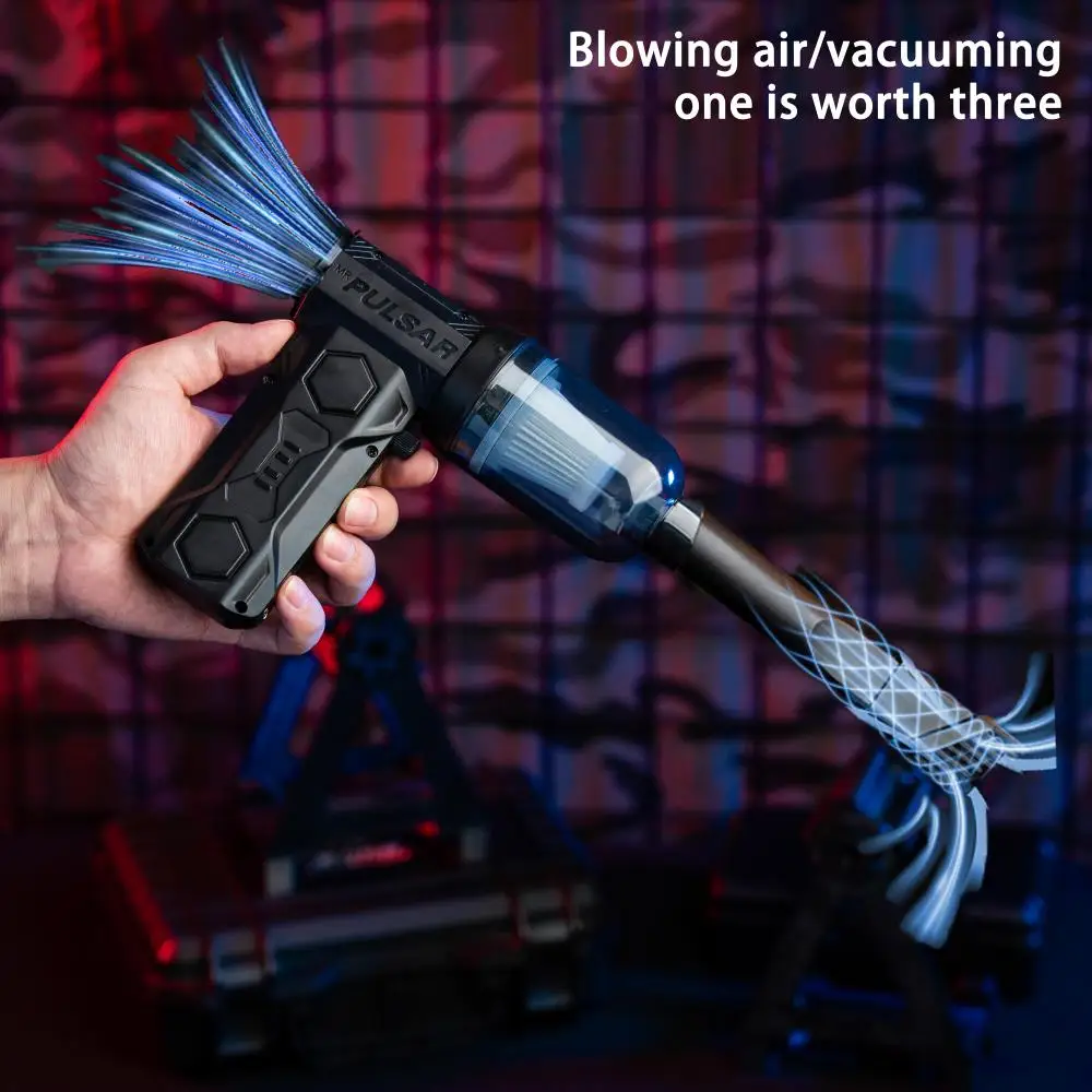 x11 Mocna dmuchawa strumieniowa 990000RPM Wysokobrotowy bezszczotkowy silnik Dmuchawa do kurzu 10000mAh Silny turbo wentylator Przenośny odkurzacz samochodowy