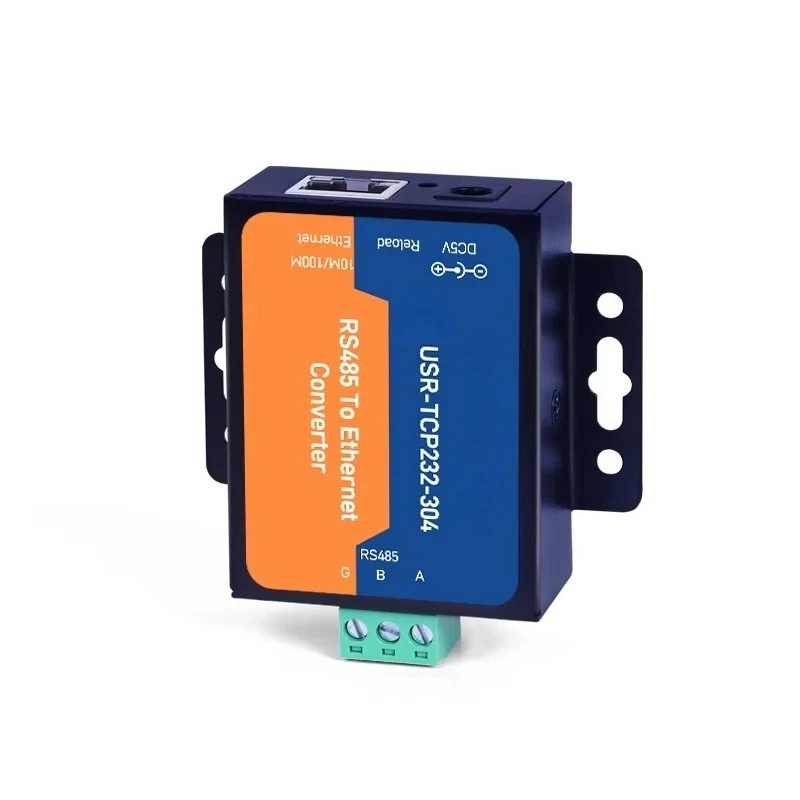 TCP232-304 RS485 to TCP IP Server Built-in Webpage at Command Config Software RS485 to Ethernet Converter
