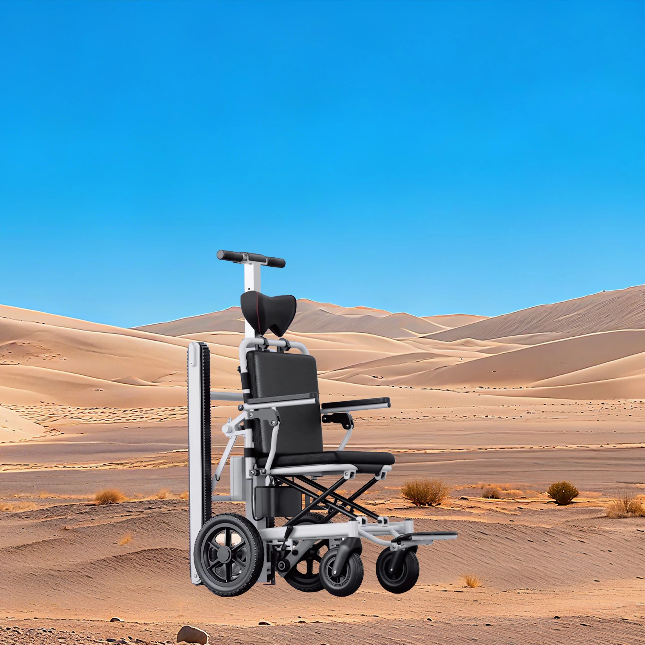 Stair-Climbing Wheelchair, 150 kg Capacity
