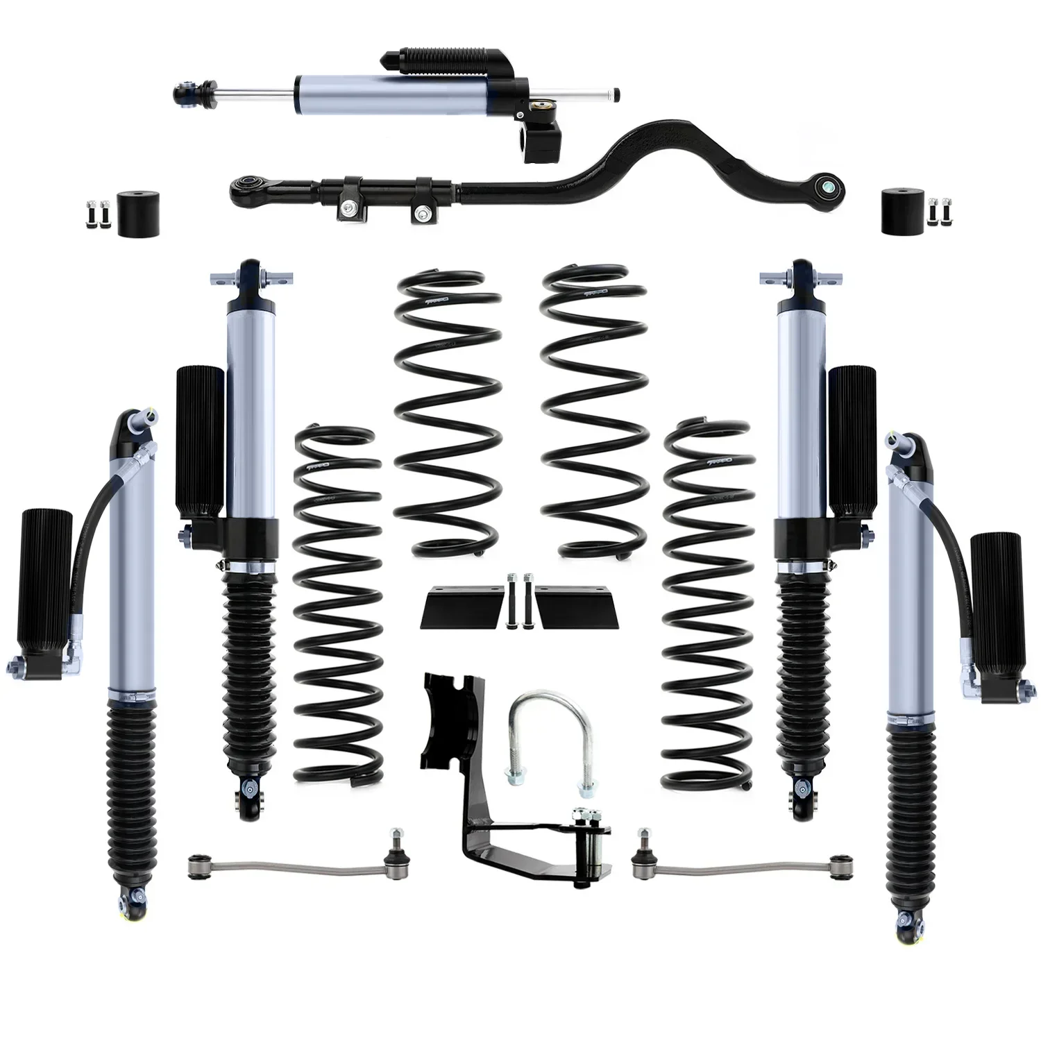 4x4 offroad shock absorber coilover suspension 2.5