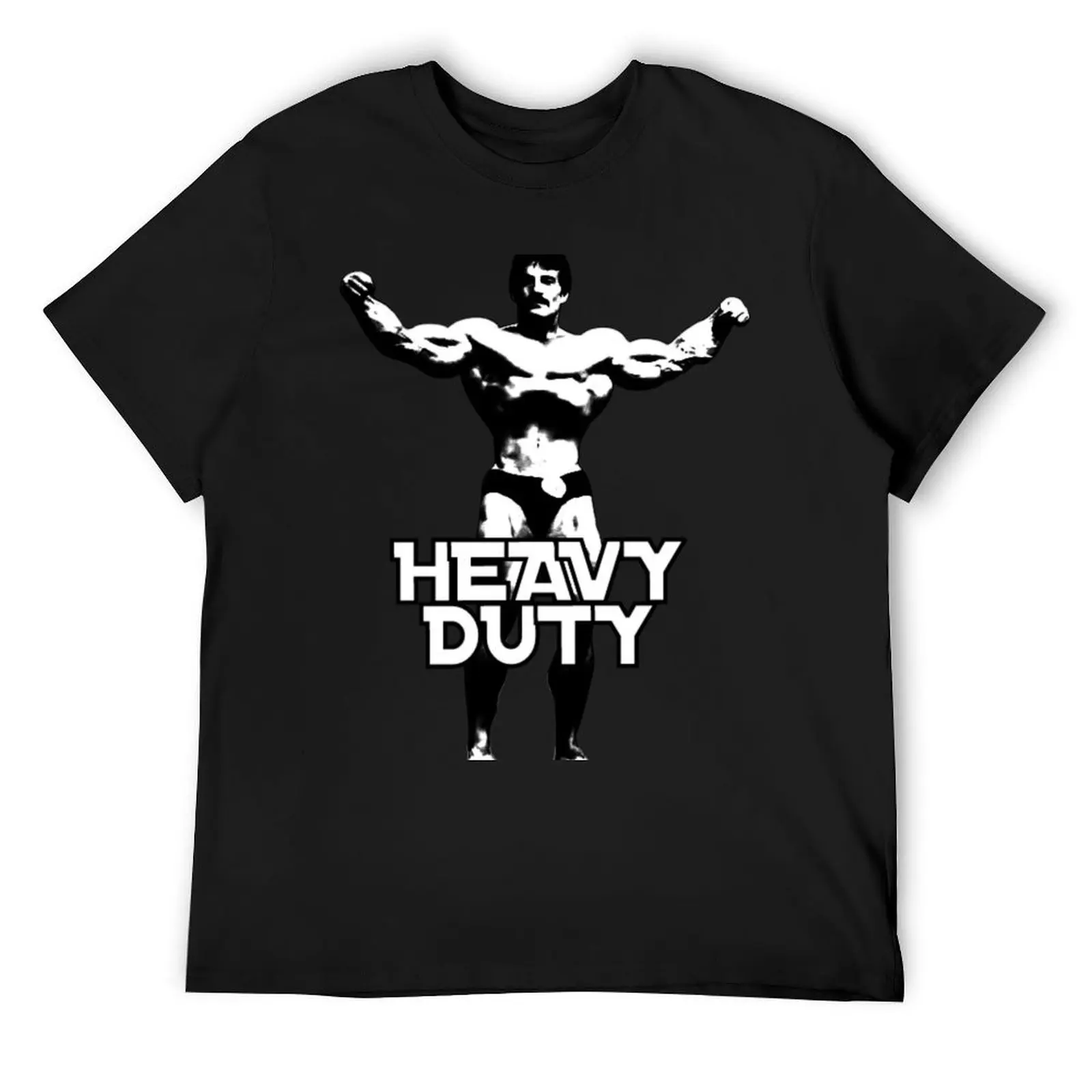 Mike Mentzer Heavy Duty T-Shirt new edition baggy shirts shirts graphic tee heavyweight t shirts for men