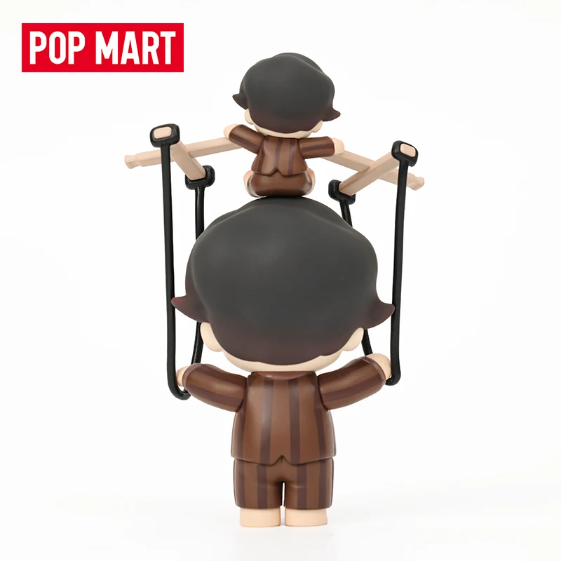 Popmart Dimoo Manipulate Dolls Limited Elevator Kawaii Action Anime Figure Toys and Hobbies Collection Animal Model Kid Gifts