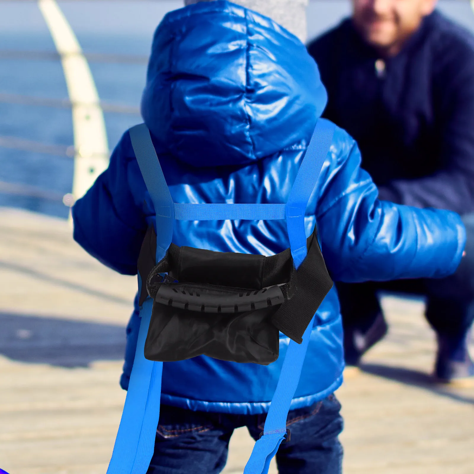 

Children Ski Balance Teaching Belt Kids Skating Strap Professional Nylon Polyester Anti-Falling Ski Leash Learning Aid