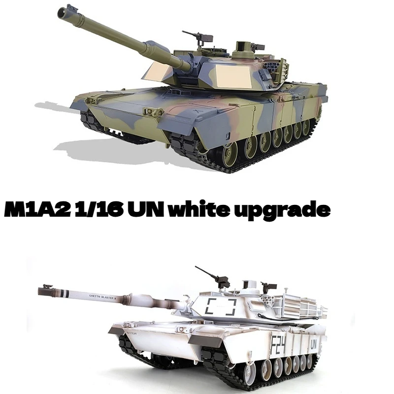 

Henglong Kebinque 3918-1 Electric Remote Controlled Military Model Toy Tank Infrared Battle Against American M1A2 Abrams