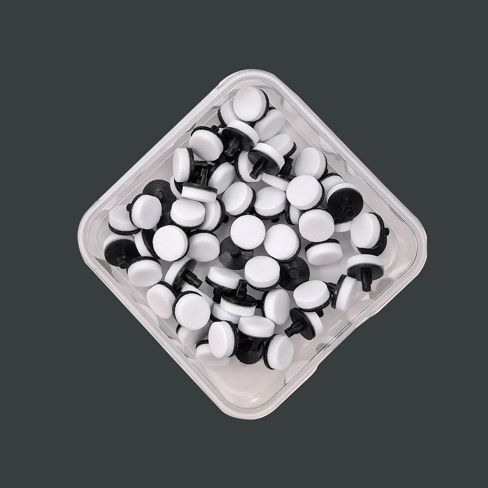 Dental Resin Filling Kit Molding Tools Composite Light Cure Holder Quick Foam Pad Handle Trimmer Spatula 60pcs/box