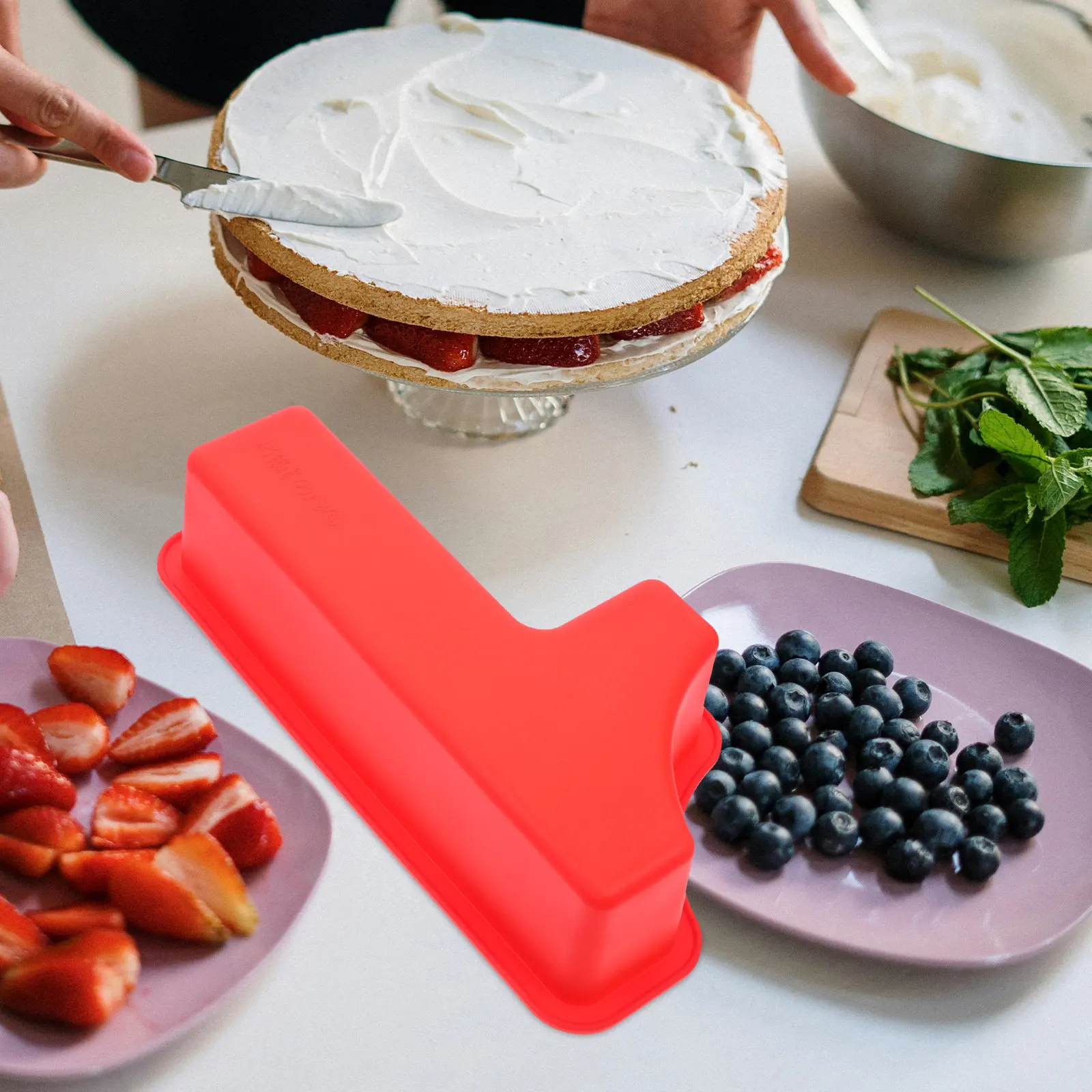 

Large 3D Silicone Number Cake Mold Precision Detail Professional Finish for Baking Cakes Mousse Cakes Special Events Cake Number