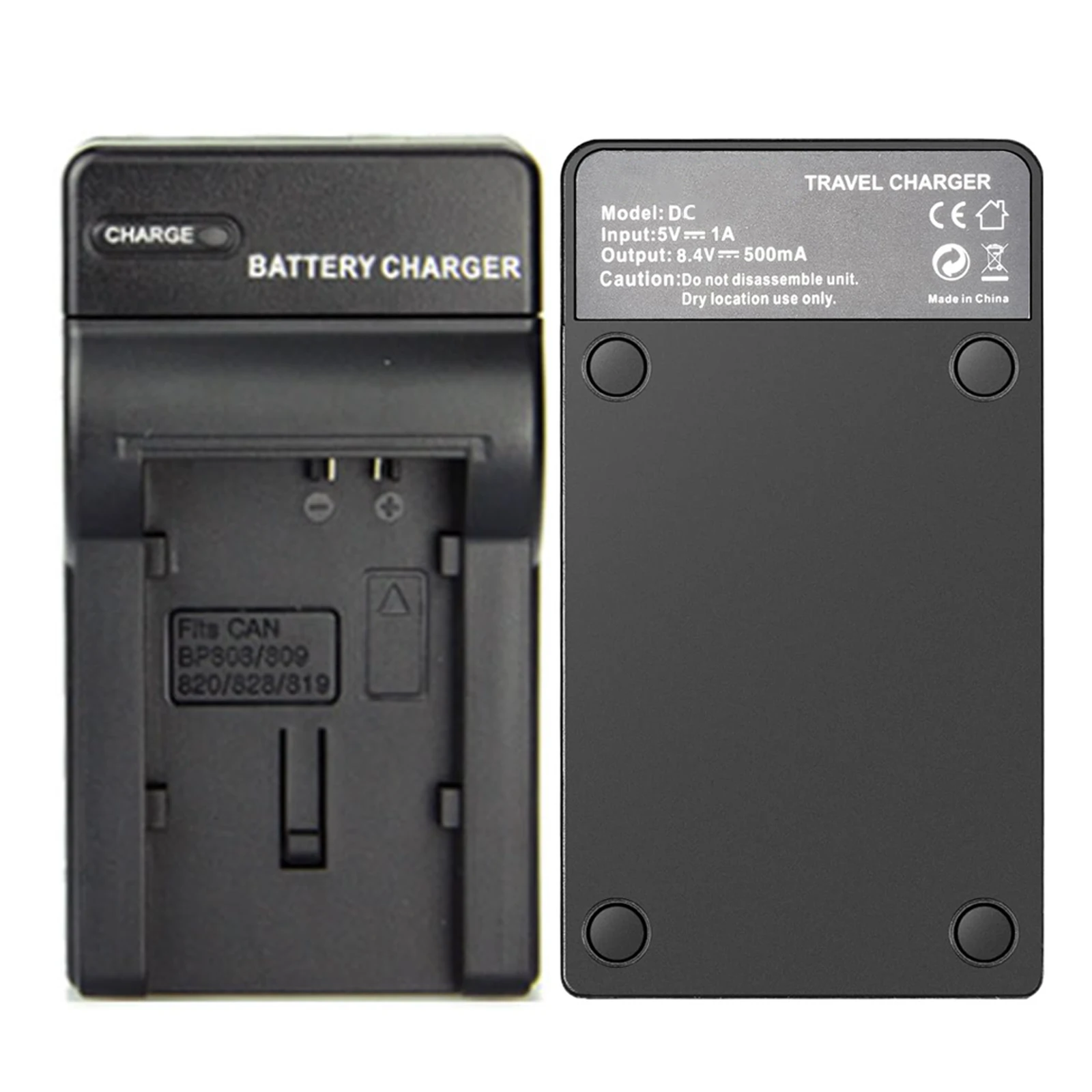 BP-808 Battery Charger for Canon BP-807 BP-809 BP-819 BP-827 Bp-820 XA10 Vixia HF G20 G10 HF R50 M40 HF M41 HF200 HF S21 HF10