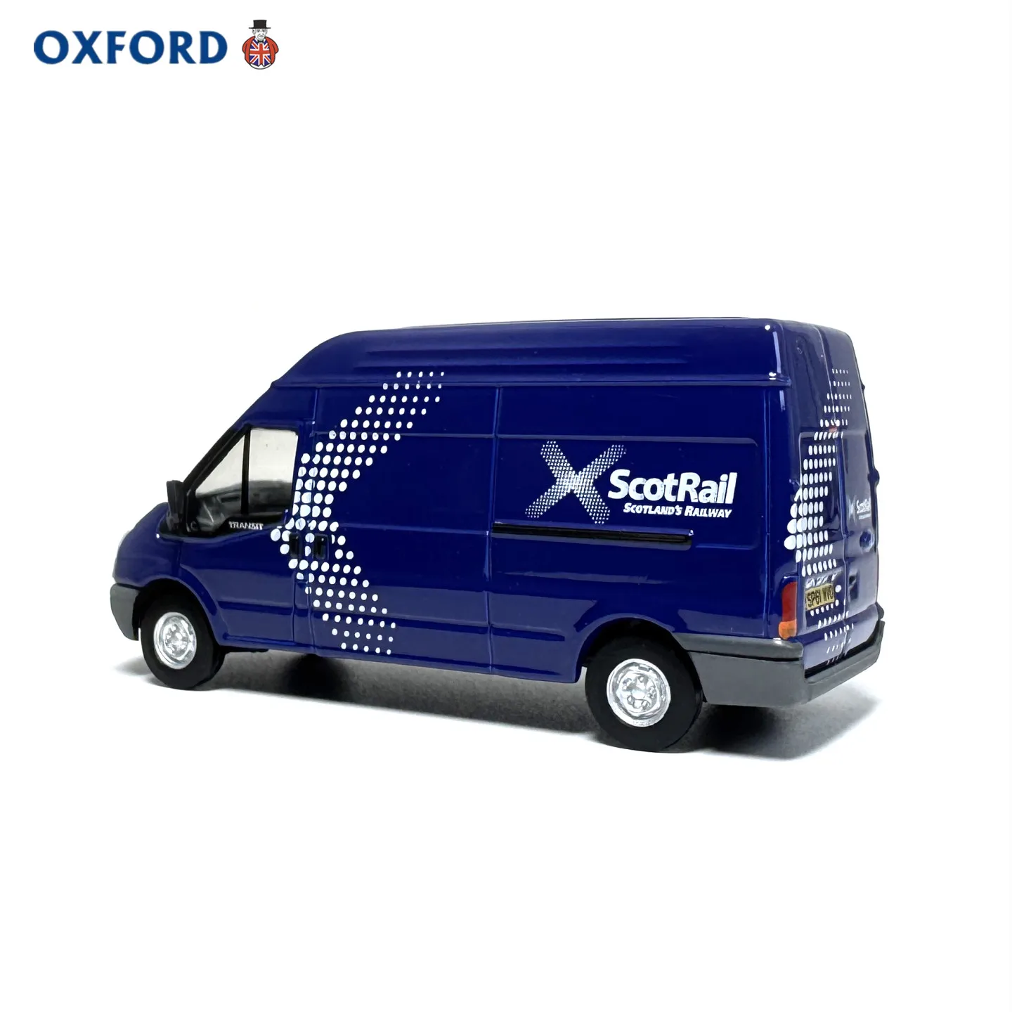 Diecast OXFORD 1/76 Scale Transit 2006 High-roof Bread Alloy Car Model view 5