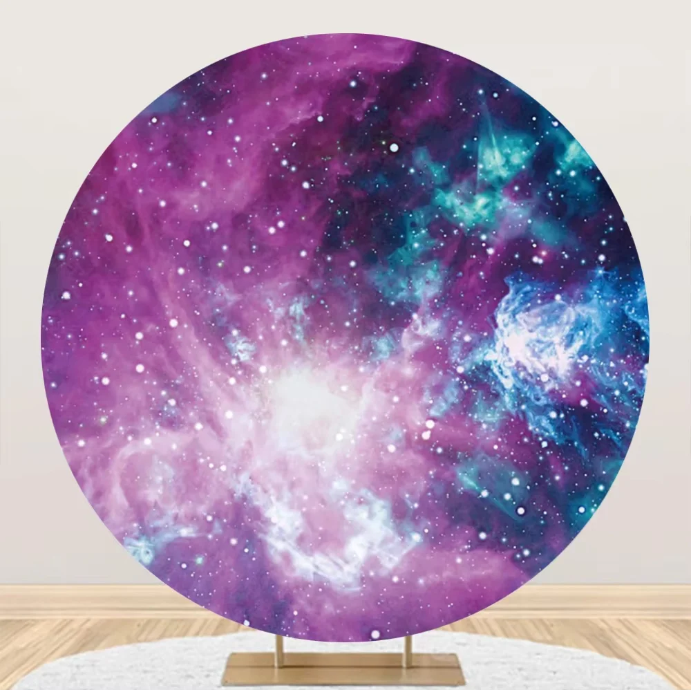 Solar System Planets Photography Background Space Galaxy Kids Portrait Baby Shower Birthday Party Home Decoration Photo Backdrop
