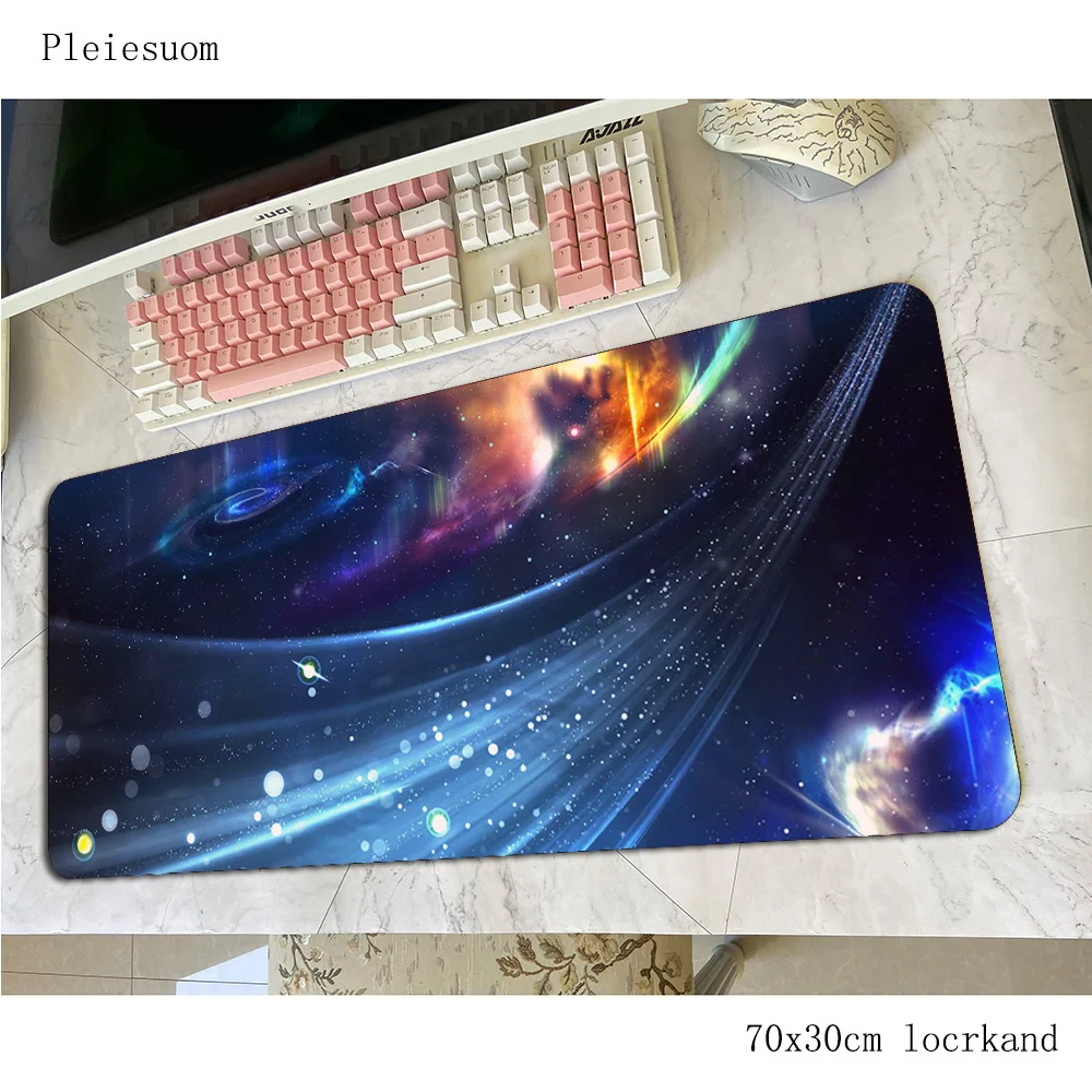 Space Artistic mousepad Mass pattern 700x300x4mm Computer mouse mat gamer gamepad home gaming mousemat desk pad office padmouse