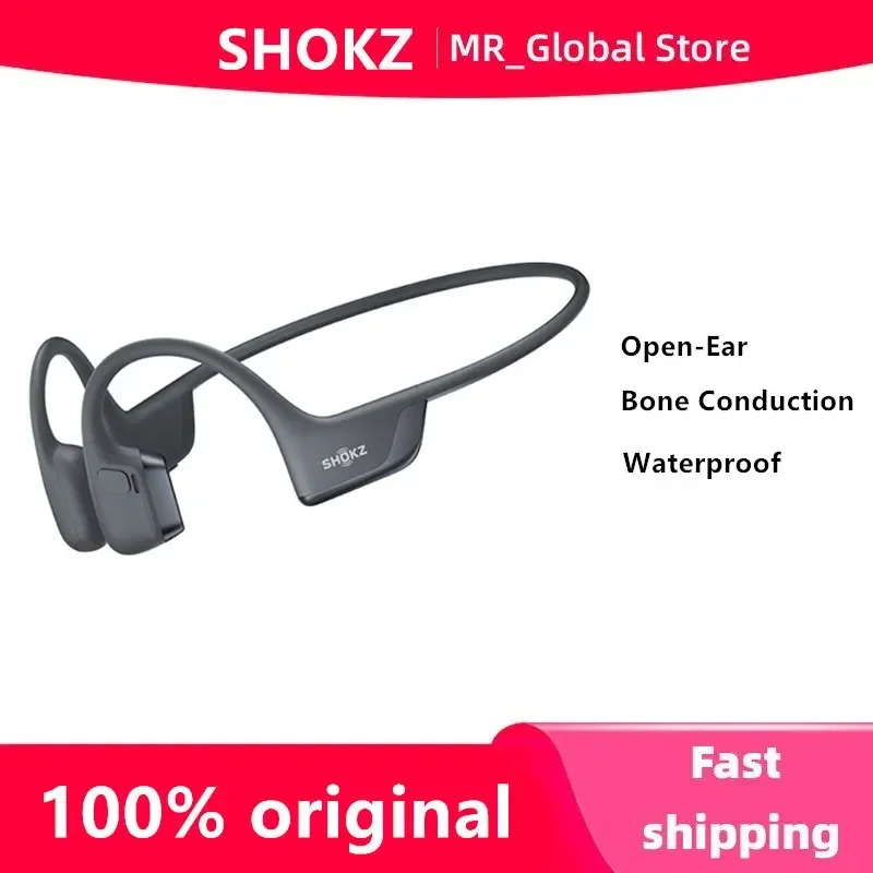 Original SHOKZ OpenRun Pro 2 S820 Bluetooth Earphones IP55 Waterproof Bone Conduction Headphones Music Sports Wireless Earbuds