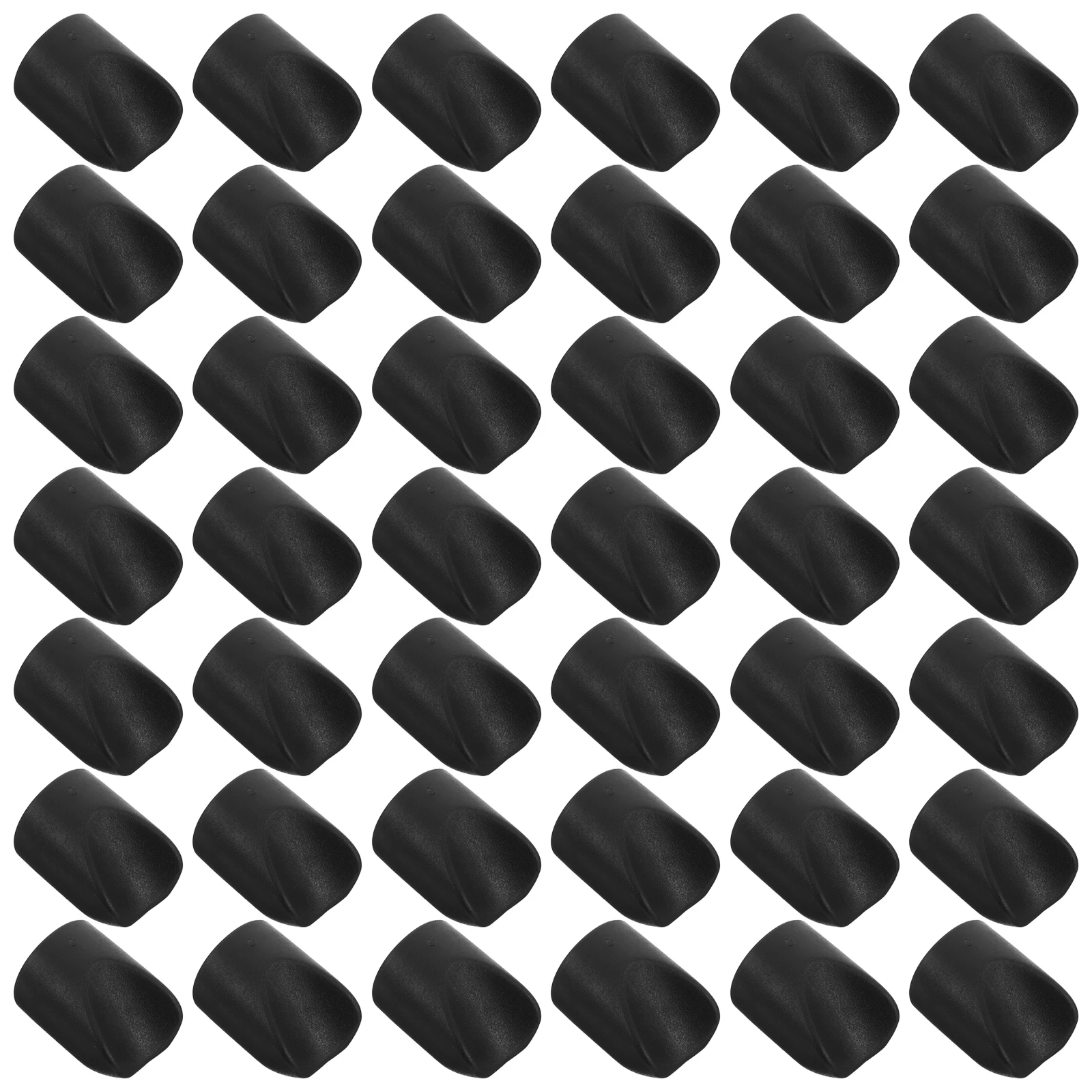 

100pcs Adjustable Chair Stabilizer Caps Replacement End Covers For Metal Folding Chairs V-Shape Anti-Slip Leg Protectors For