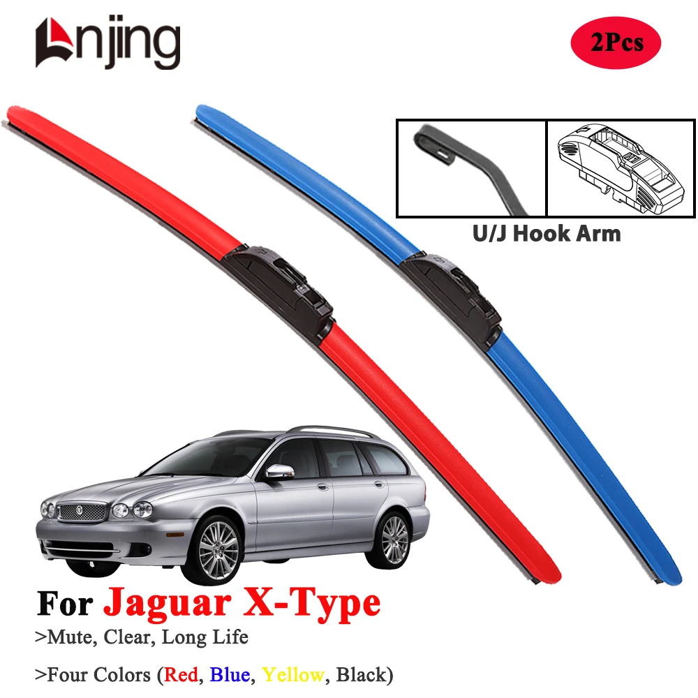 

LNJING Wiper Blades For Jaguar X-Type X400 2001-2009