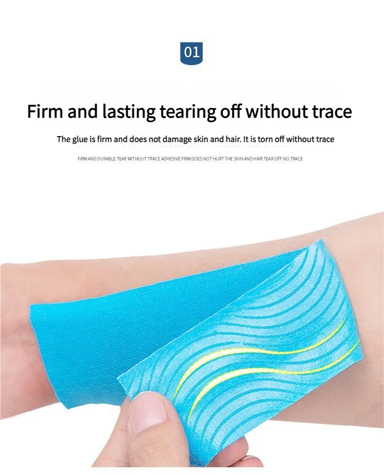Sport Kinesio Tape Muskel Kinesiologie Elastische Knie Schmerzlinderung Dehnung Patch Sportliche Erholung Aufkleber Fitness Bandagen – Detail 6