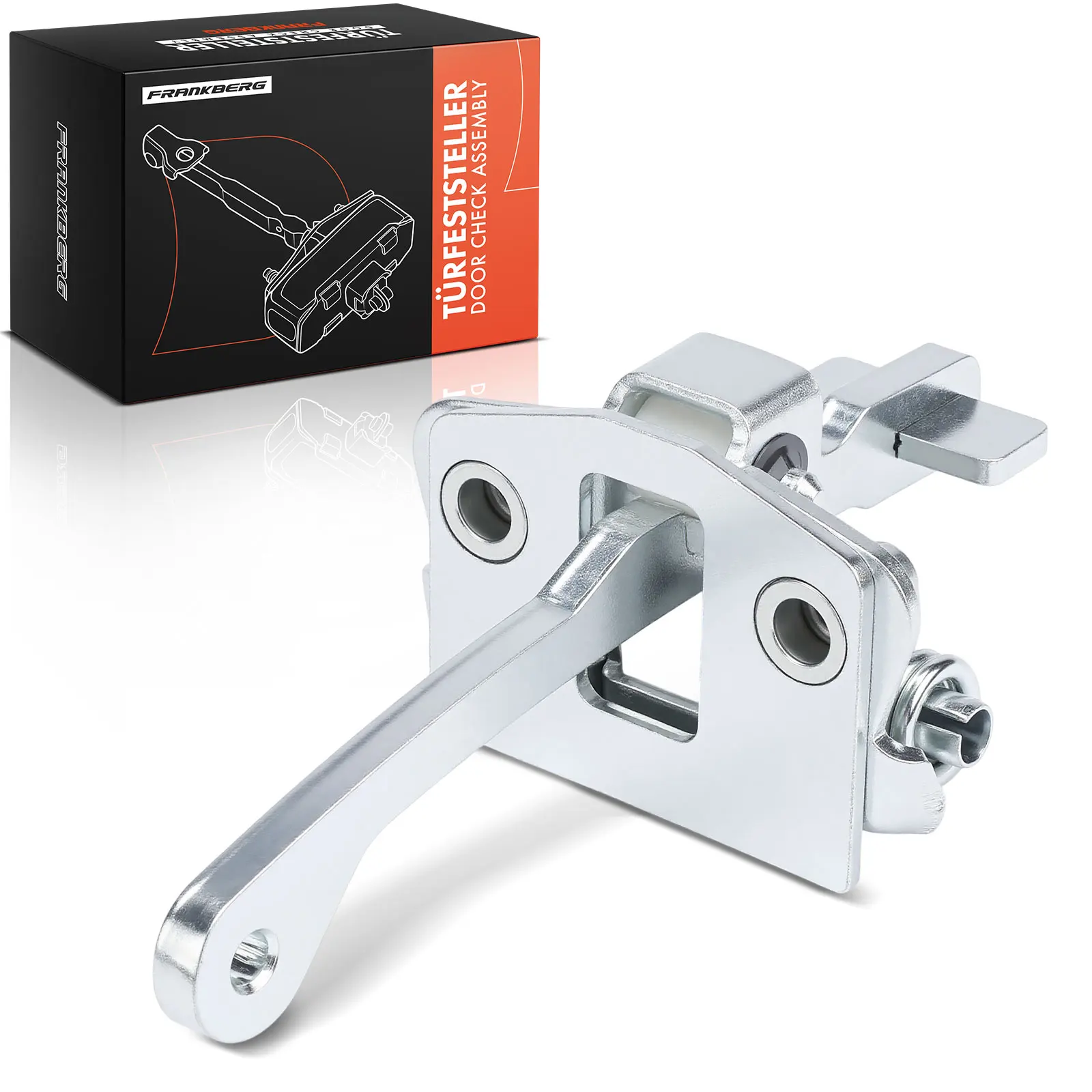 Frankberg 1x deurbevestigingsplaten voor links of rechts voor VW New Beetle 1C1 9C1 New Beetle Cabriolet 1Y7 1C0837249A 1C0837249C