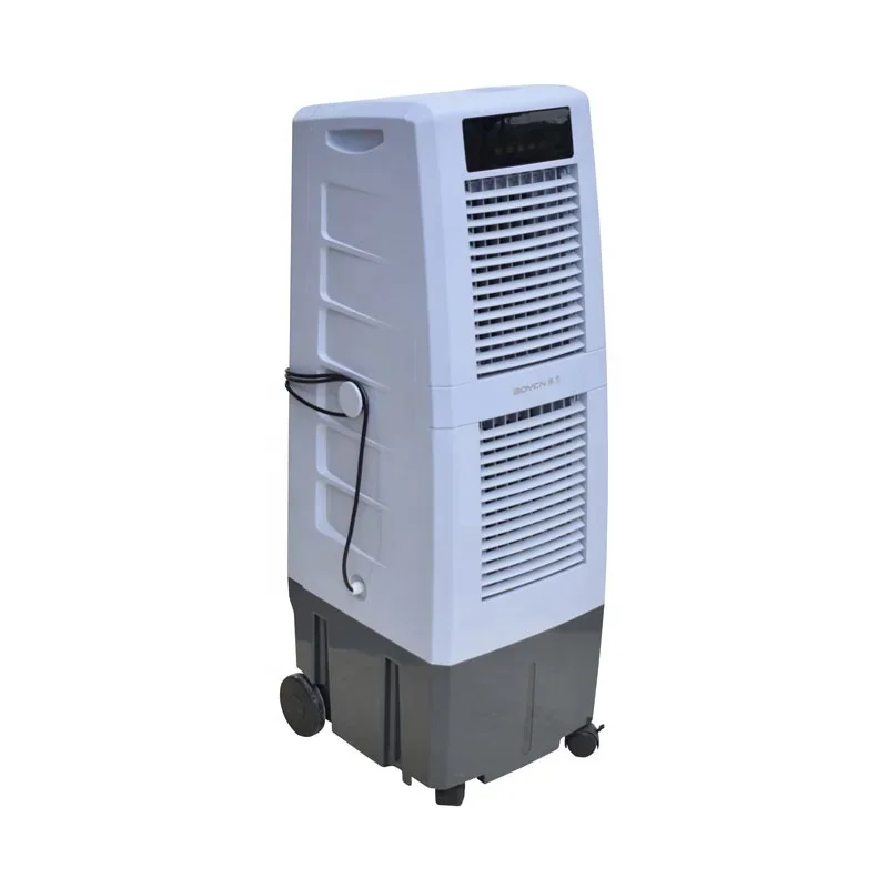 Refrigerador de ar e calefator para a sala em pé do assoalho, elétrico, portátil, 18W, ruído livre, peças sobresselentes, 220, 30L, CA