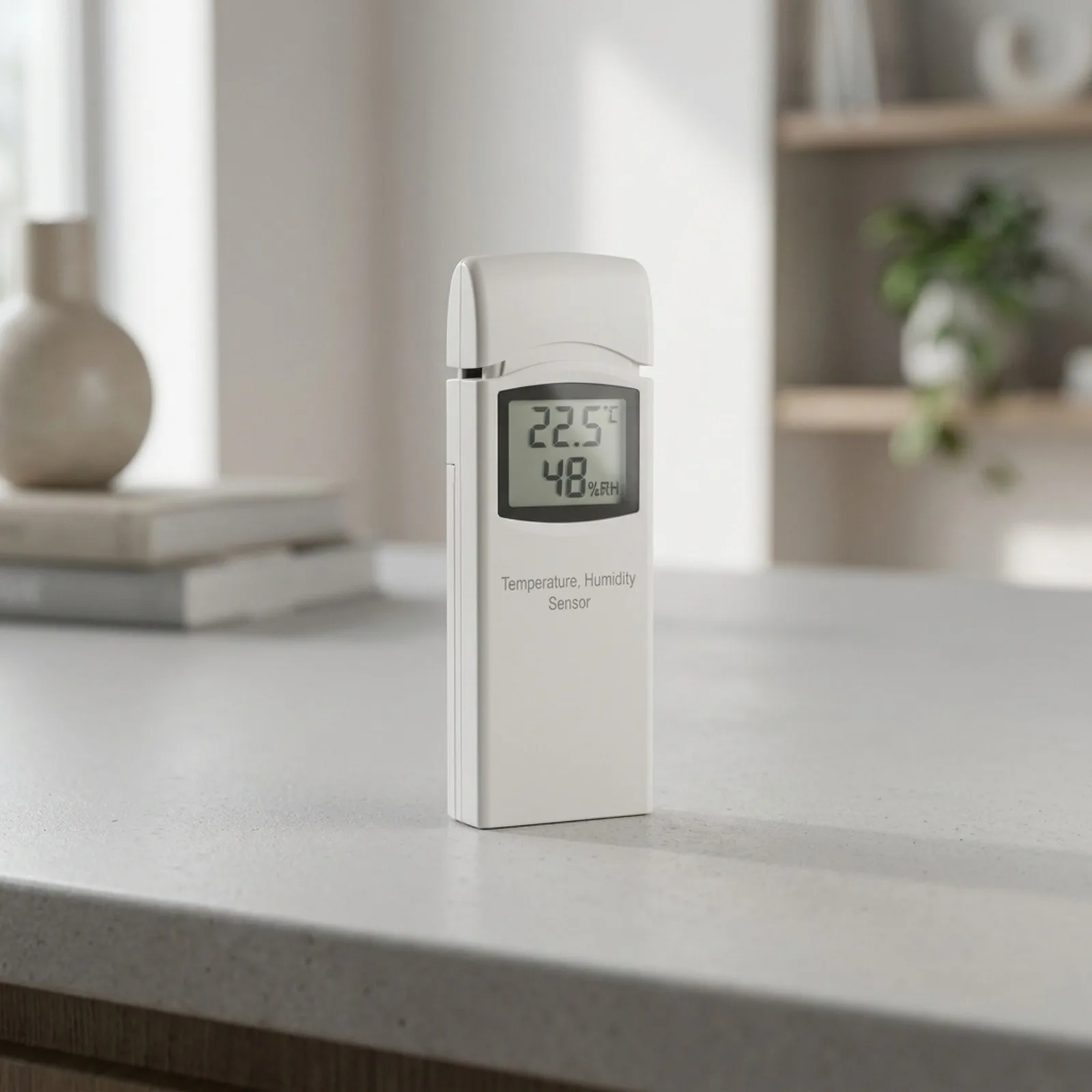 WH31 LCD Thermohygrometer with 64 Second Transmission Interval for Ecowitt HP2550 HP2560 WS3800 WS3900 Consoles
