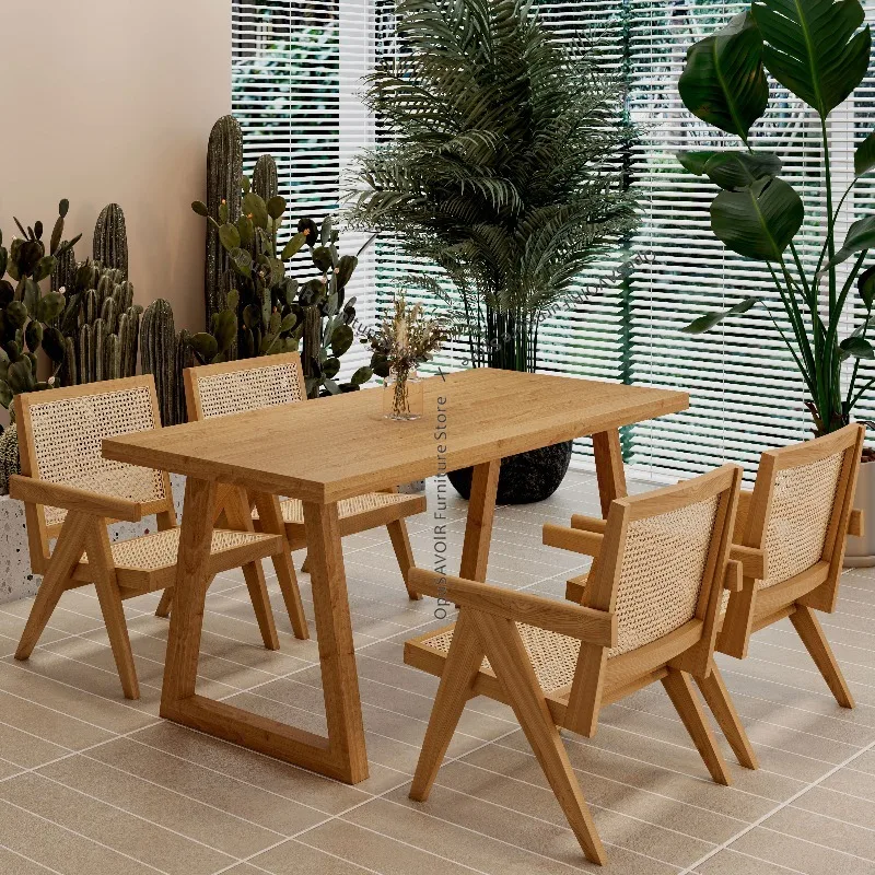 

Комплекты мебели для кафе из массива дерева, маленькие квадратные, в японском стиле, для коммерческого использования, для отдыха, креативный дизайн JT40C