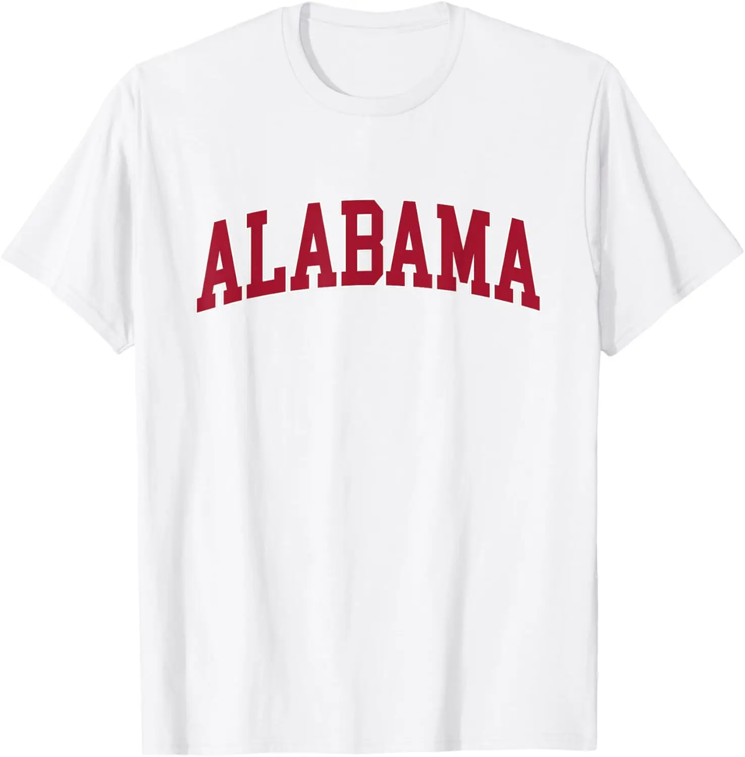 Alabama Throwback Design Classic T-Shirt For Men And Women Retro Vintage Style Tees 100% Cotton Trendy Y2K Short-Sleeve Tee –