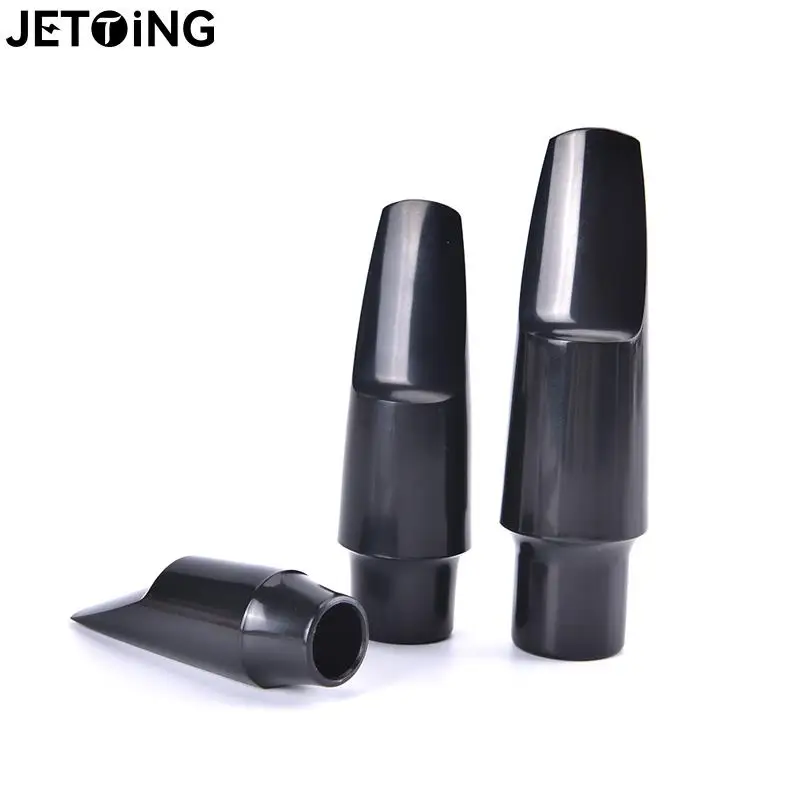 Saxophone professionnel Soprano/Tenor /Alto, embout en plastique ABS, accessoires d'instruments de musique noirs, 1 pièce