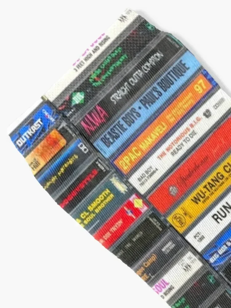 Classic Hip Hop Albums Cassette Collection | Rap Music Collection Socks retro compression Men Socks Luxury Brand Women's