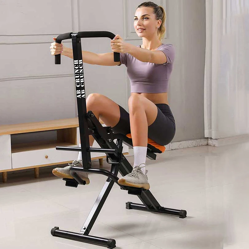 AS SEEN ON TV New Item 2022 Whole Body Fit Total Crunch Workout Exercise Squat Machine Gym Inversion Ab Body Crunch