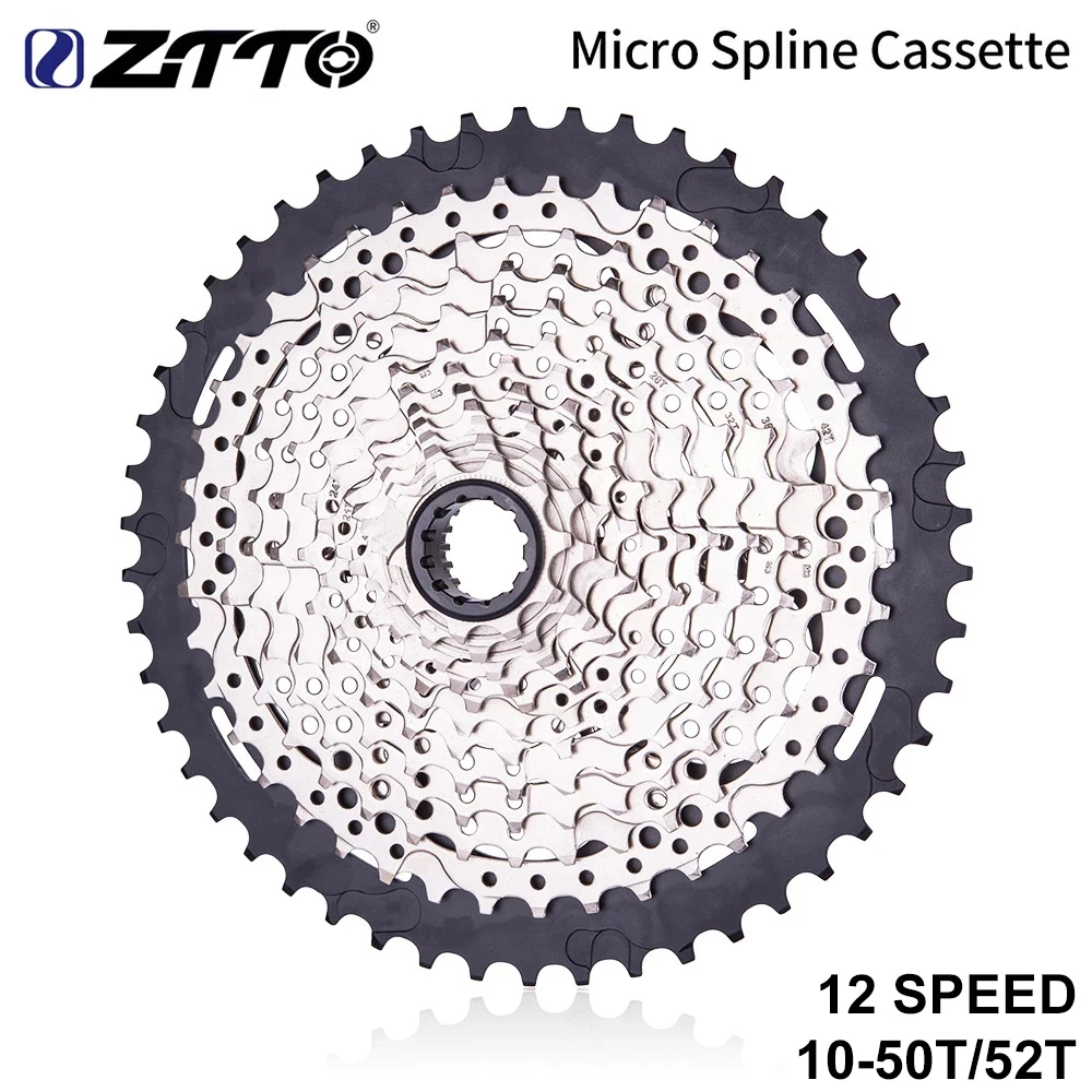 

ZTTO 12 Speed 10-50T/52T MS Bicycle Cassette 12S MTB Freewheel 12S Mountain Bike M6100 M8100 M9000 M9100 K7 Sprocket For MS Hub